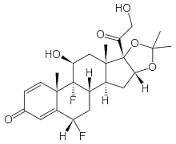 Fluocinolone Acetonide C24H30F2O6