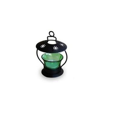 Desi Karigor Iron & Glass Tea light Holder