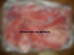 सूअर की गर्दन की हड्डियाँ