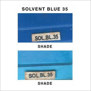Solvent Blue 35 Dye - Grade: Industrial Grade