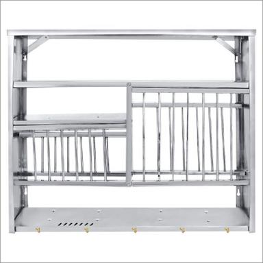 Polished Stainless Steel Plate Rack