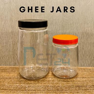 Transparent Ghee Jar