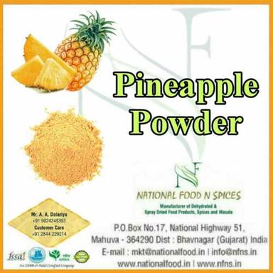 Yello Spray Dried Pineapple Powder