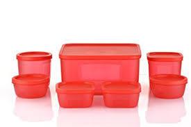 Red Kitchen Fresh Container Twinnings 1