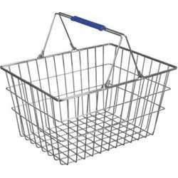 Silver Ss Shopping Basket
