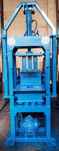 Blue Vibro Hydro Press Block Machine