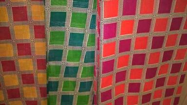 Multicolor Cotton 60'S Mercerised