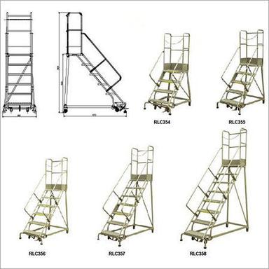  मजबूत आरएलसी-सीरीज़ इंडस्ट्रियल स्टील लैडर