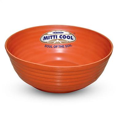 Reddish Brown Clay Serving Linear Bowl (1.3 L)