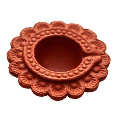 Reddish Brown Chameli Diya