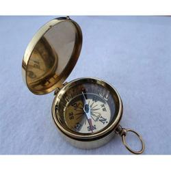 Reliable Functioning Brass Pocket Compass