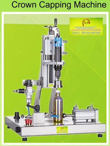 Semi-Automatic Crown Capping Machine
