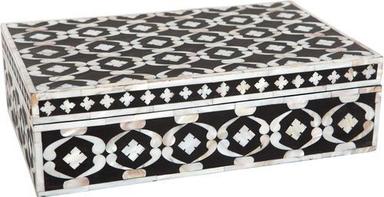 Handmade Mother Of Pearl Inlay Storage Box