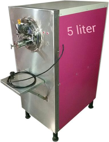 Silver Commercial Ice Cream Machine