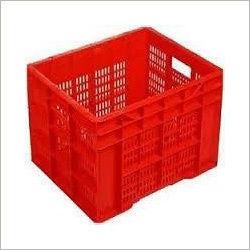 Red Plastic Crates