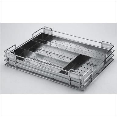 Perforated Sheet Kitchen Cutlery Basket