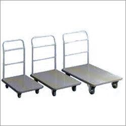 Sliver Ss Material Handling Trolley