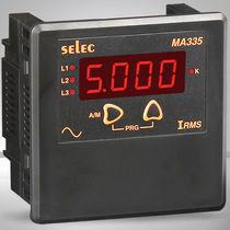 Black Electrical Ammeter