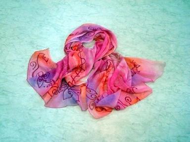 Pink Chiffon Scarves Wholesalers