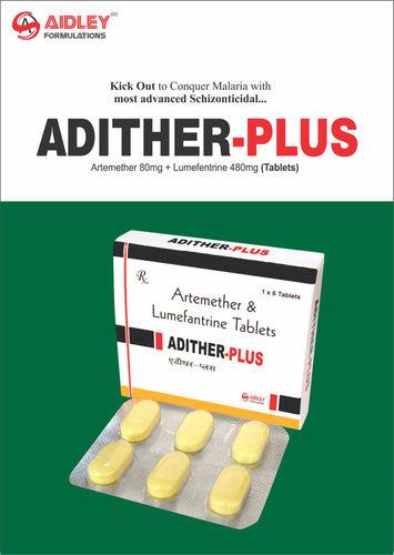 Artemether 80Mg + Lumefentrine 480Mg Tablets Dry Place