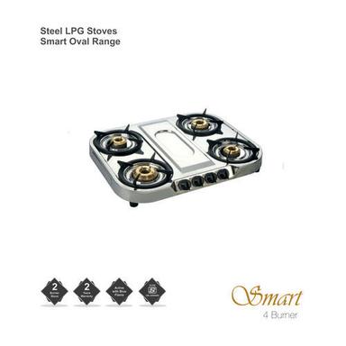 4 Burner LPG Gas Stove