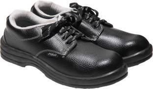 Black Karam Safety Shoes