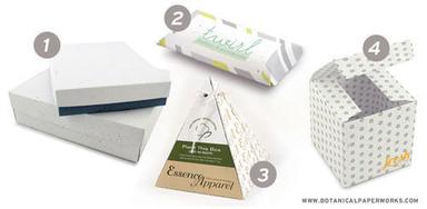 Customizable Seed Paper Box