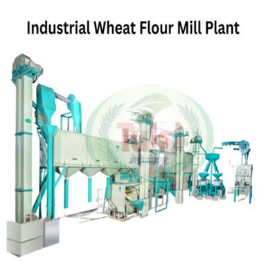 Industrial Wheat Flour Mill - Dimension (L*W*H): 45X20X25 Foot (Ft)