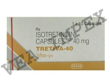 Tretiva Isotretinoin Capsules 40 Mg External Use Drugs