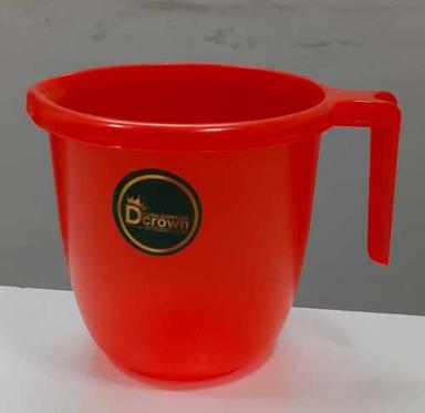 Red Bath Mug Frosty