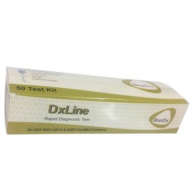 DxLine मलेरिया पीएफ पीवी एजी टेस्ट किट