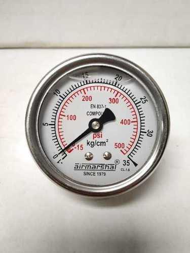 Compound Pressure Gauge Accuracy: 0.5