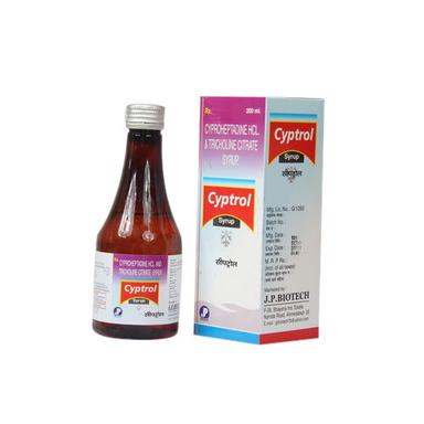 Cyproheptadine Hcl Tricholine Citrate Syrup - Drug Type: General Medicines