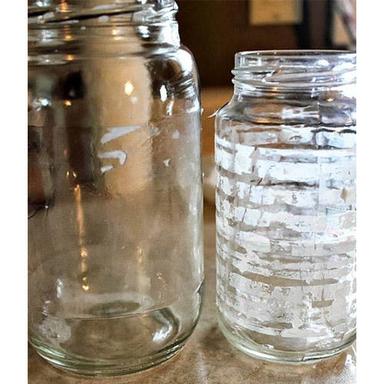 Transparent Borosilicate Glass Tubing Jar