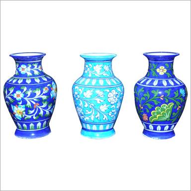 Blue Pottery Vase Design: Standard