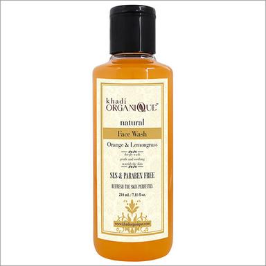 Orange And Lemongrass Face Wash Ingredients: Herbal