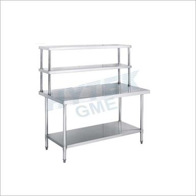 Two Layer Shelves For Work Table Height: 800 Millimeter (Mm)
