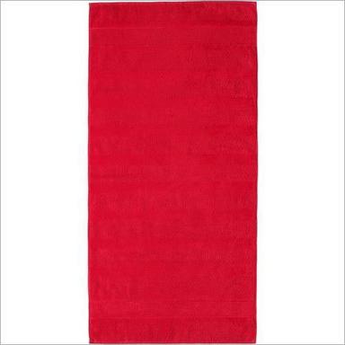  रेड जैक्वार्ड बीच तौलिया
