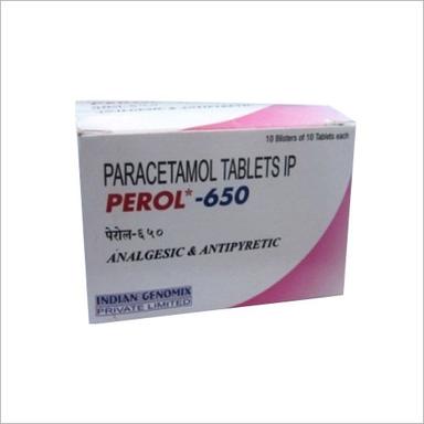  पेरासिटामोल टैबलेट आईपी सामान्य दवाएं