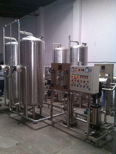 Semi Automatic Reverse Osmosis Plant