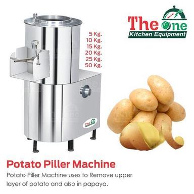 Semi Automatic Potato Peeler Machine