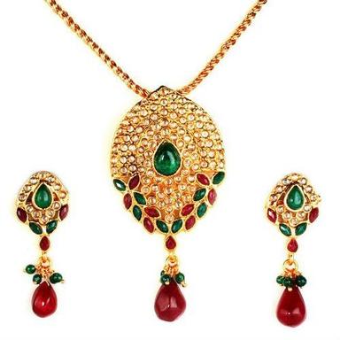 Red Or Green Artificial Pendant