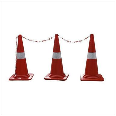 Red Road Safety Traffic Cone