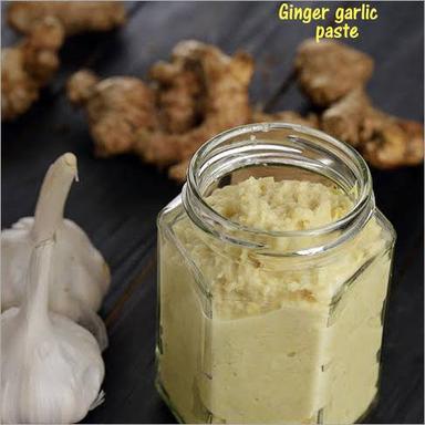 Off White Ginger Garlic Mix Paste