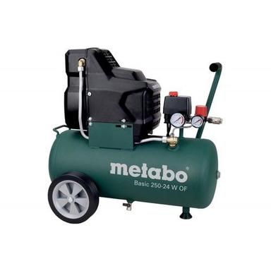 Air Compressor Portable Oil-Free 24Ltr 2Hp Basic 250-24 W Of : Metabo Warranty: 6 Month
