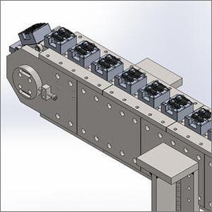 Manual Precision Link Indexing Conveyor