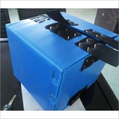 Blue Pp Corrugated Box