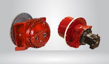 Red And Gray Pmb Series, Mixer Truck Gearboxes