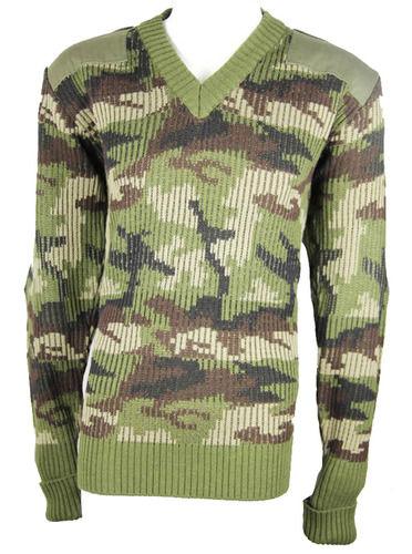 As Per Buyer Military Camouflage Wool Jersey