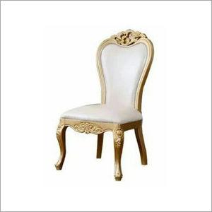 Golden Wooden Carving Chair
